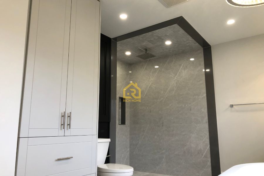 digital smart shower system bathroom renovation