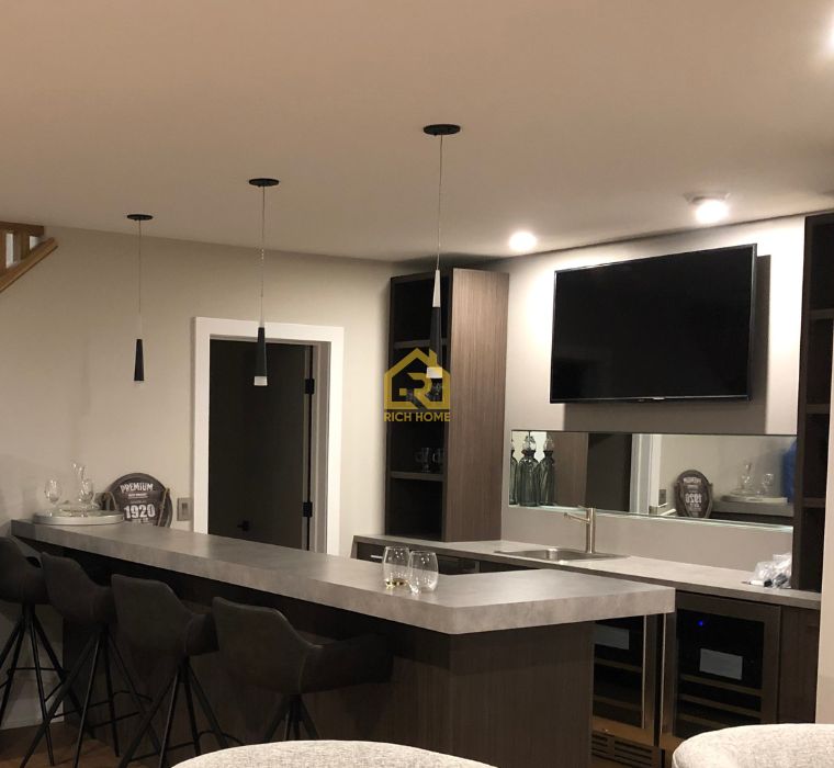 custom home bar builders gta