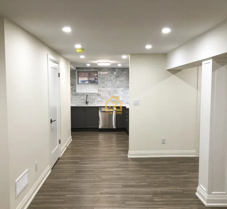 oakville luxury basement renovation high end finishes
