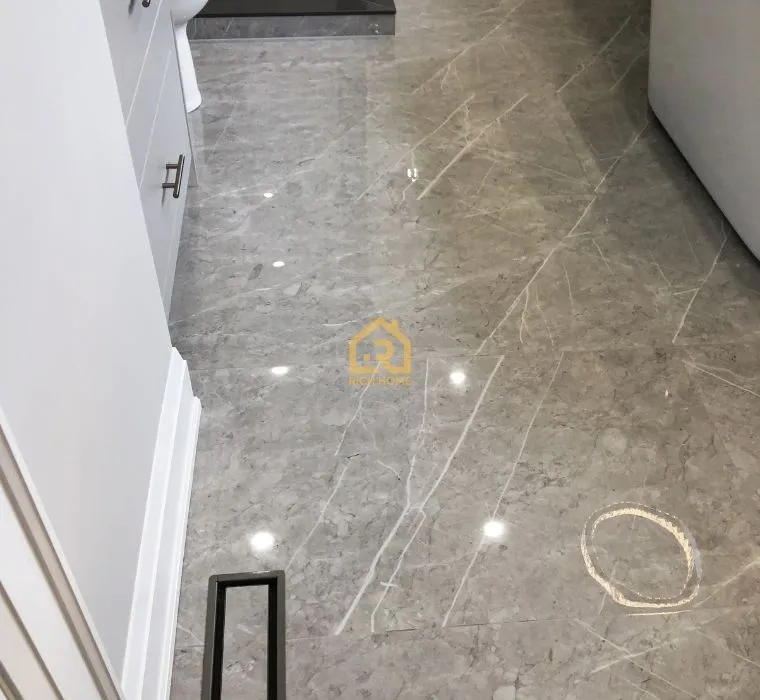 heated flooring bathroom burlington