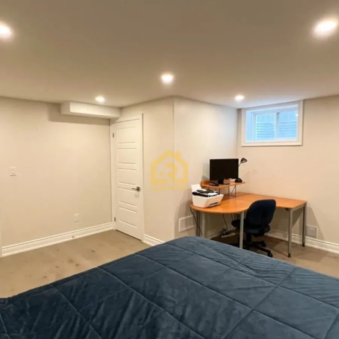 basement guest bedroom milton
