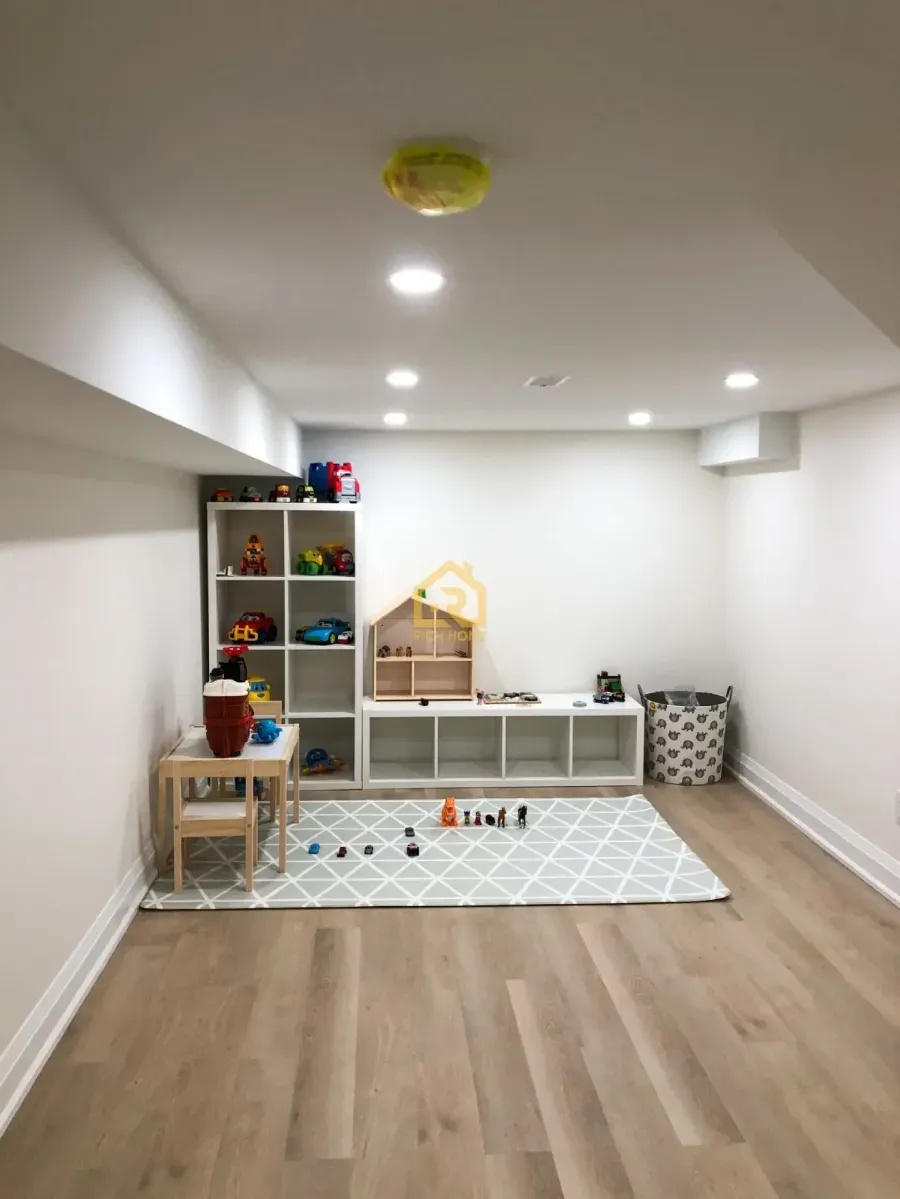 basement kids play area