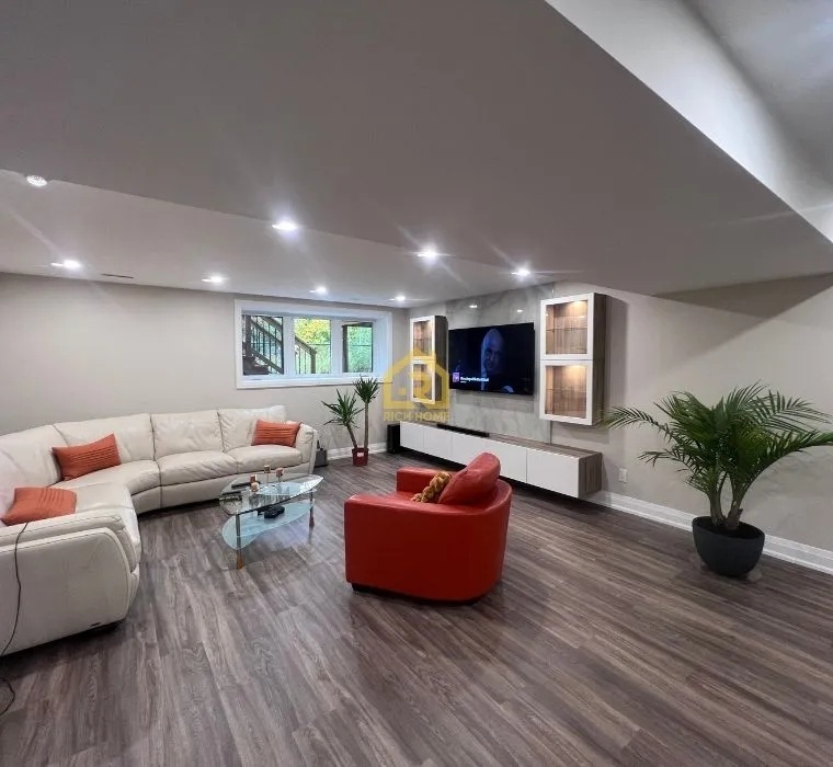 finished basement milton