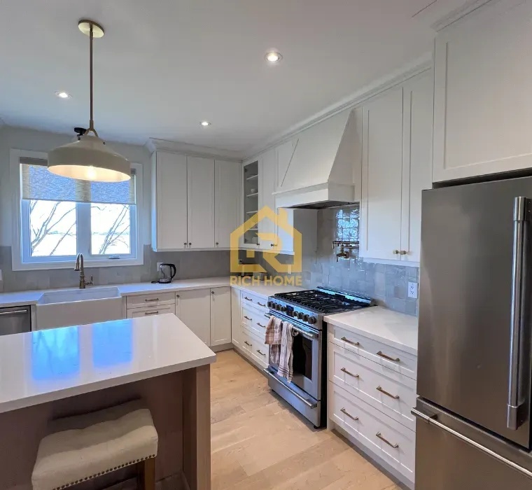 open concept kitchen layout burlington