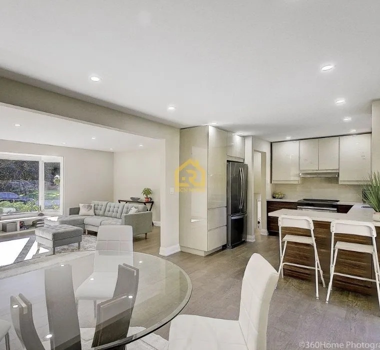 open concept remodel milton