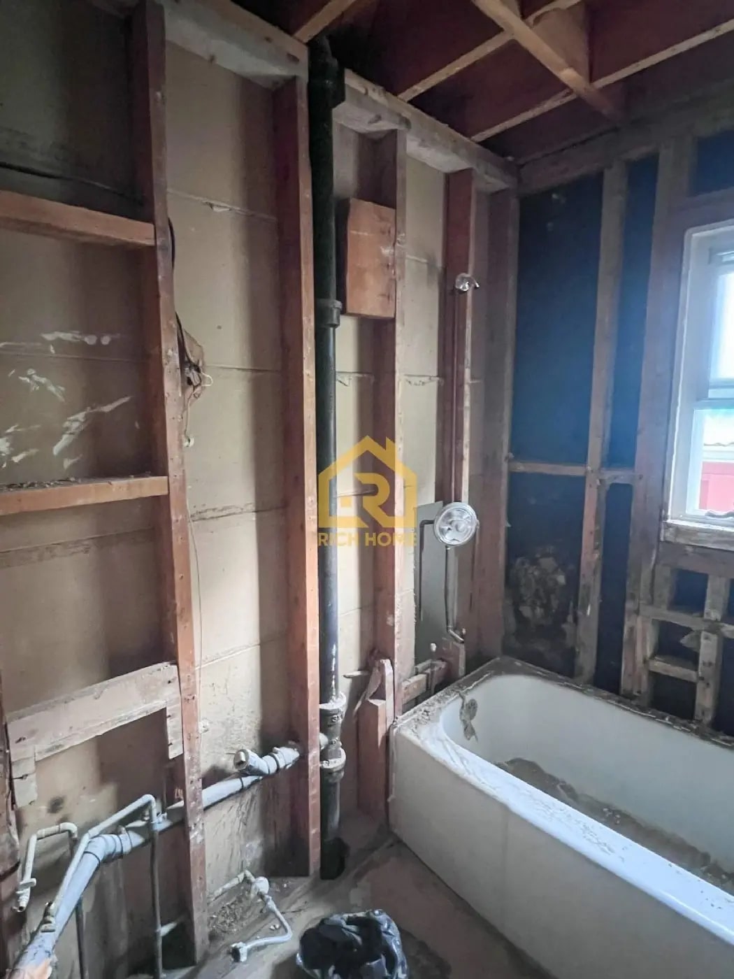 bathroom under construction Mississauga