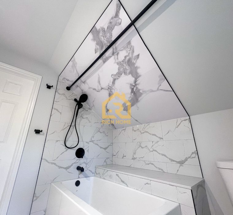 luxury bathroom tiles lighting fixtures