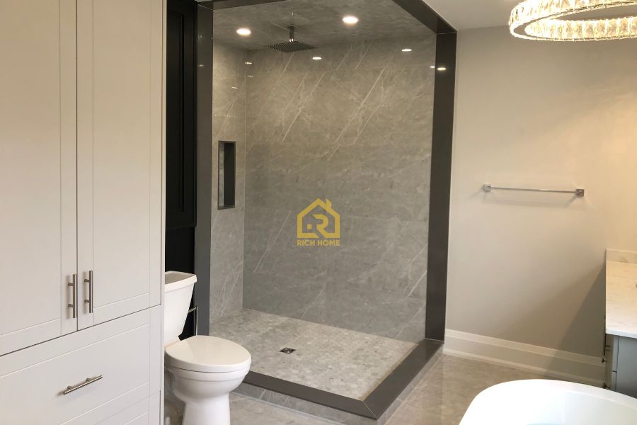 vinyl vs tile bathroom floor