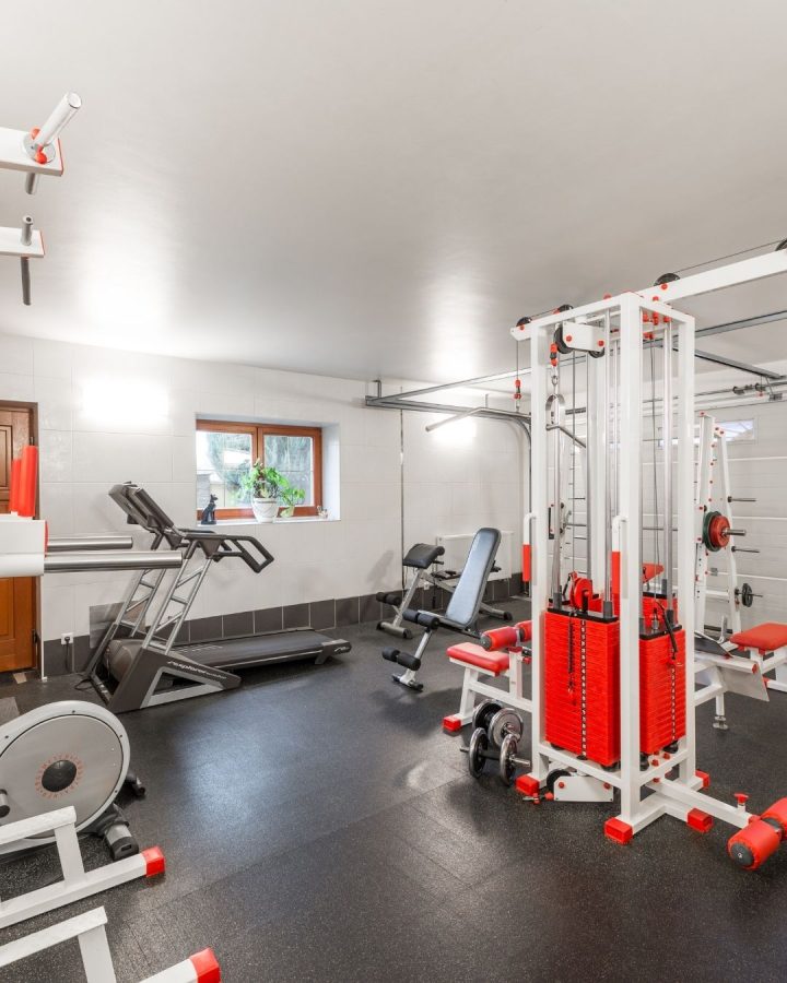 burlington basement renovation for fitness