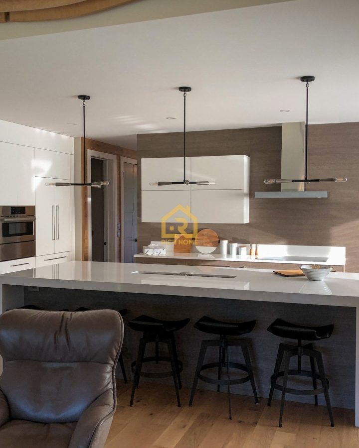 open concept home renovation