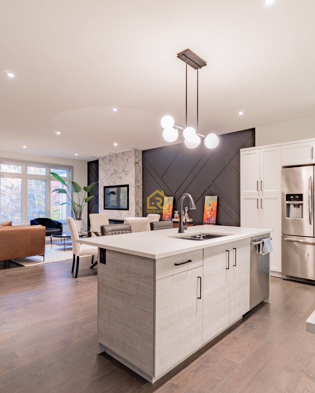 residential open kitchen renovation experts burlington