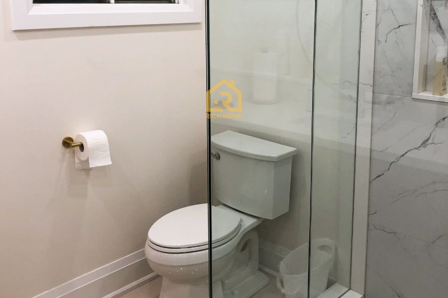 bathroom layout change moving toilet investment value