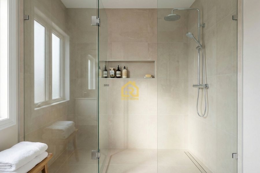 bathroom upgrades walk in shower glass gtha